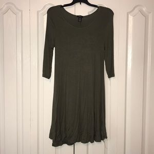 Rue21 Navy green dress